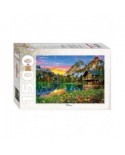 Puzzle 1500 piese Step - Alpine Lake (Step-Puzzle-83071)