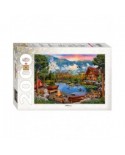 Puzzle 2000 piese Step - Mountain Lake (Step-Puzzle-84041)
