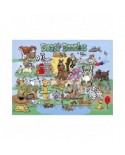 Puzzle 1000 piese SunsOut - Jonny Hawkins: Doggy Doodle (Sunsout-16002GW)
