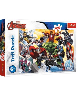 Puzzle 100 piese Trefl - Avengers Power (Trefl-16431)