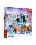 Puzzle 12/15/20/24 piese Trefl - Frozen (Trefl-34381)
