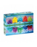 Puzzle 1000 piese ENJOY - Each Tree Has Its Own Colorful History (Enjoy-1702)