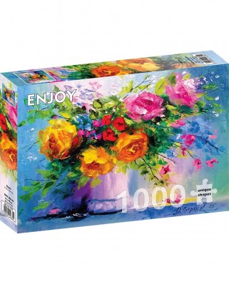 Puzzle 1000 piese ENJOY - Roses (Enjoy-1735)