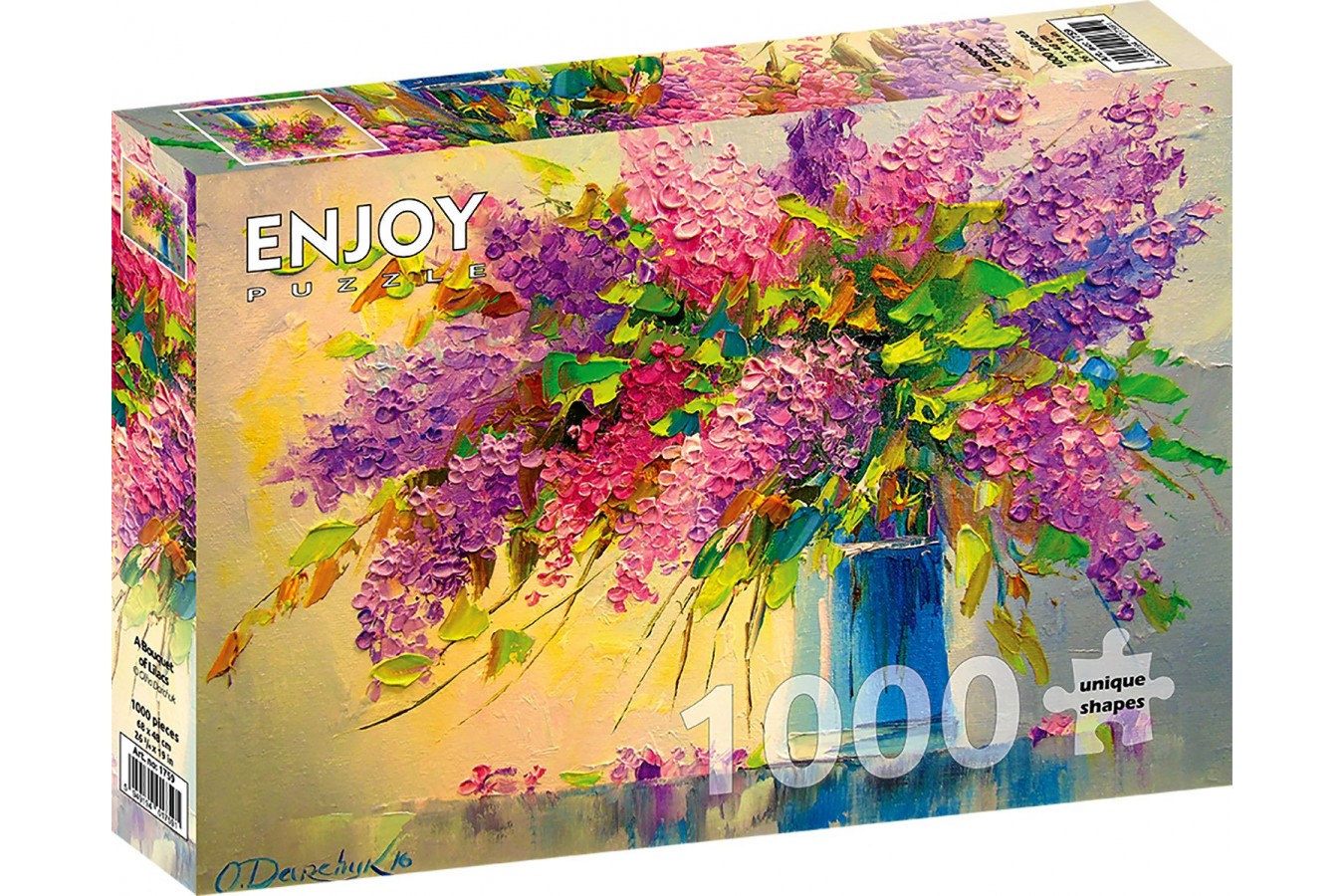 Puzzle 1000 piese ENJOY - A Bouquet of Lilacs (Enjoy-1759)