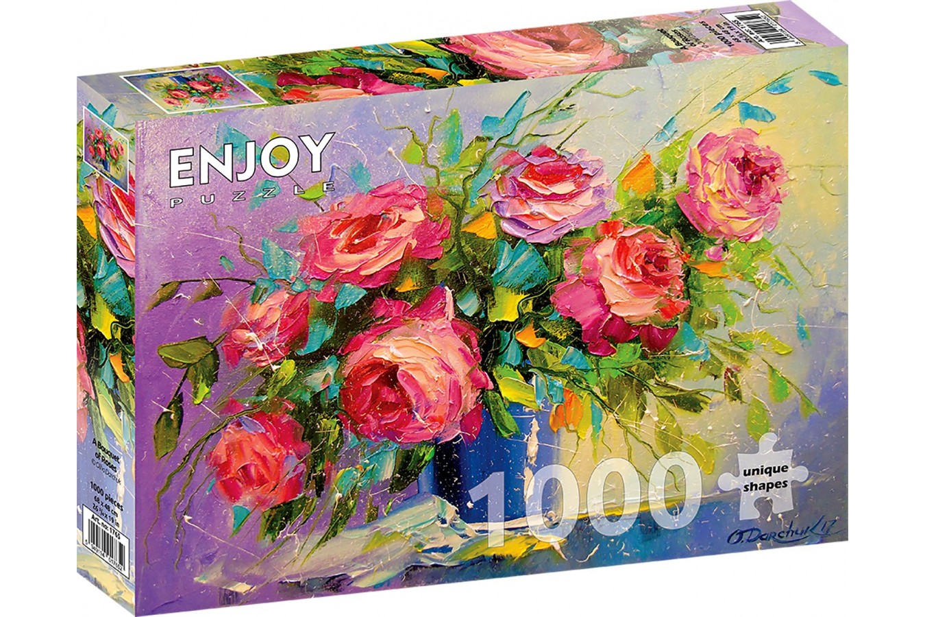 Puzzle 1000 piese ENJOY - A Bouquet of Roses (Enjoy-1765)