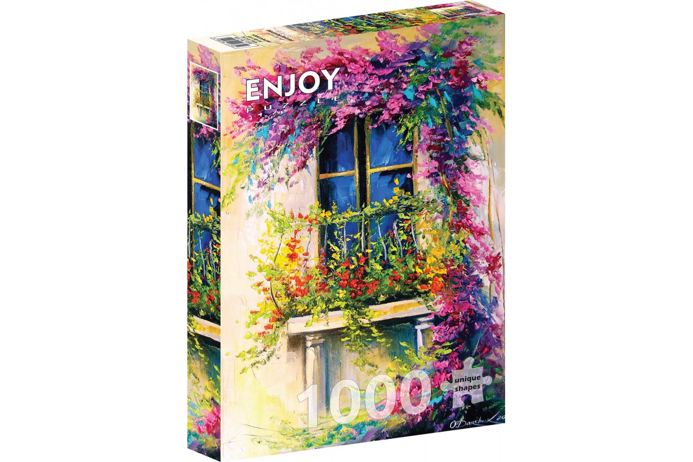 Puzzle 1000 piese ENJOY - Blooming Balcony (Enjoy-1772)