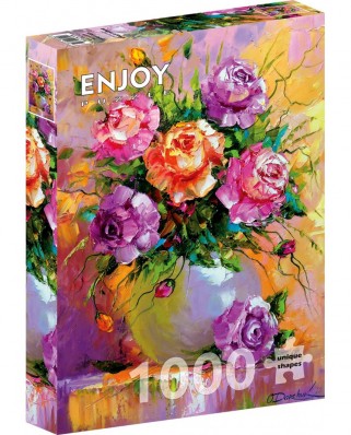 Puzzle 1000 piese ENJOY - Bouquet of Roses (Enjoy-1775)