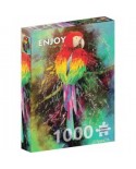 Puzzle 1000 piese ENJOY - Colorful Parrot (Enjoy-1787)