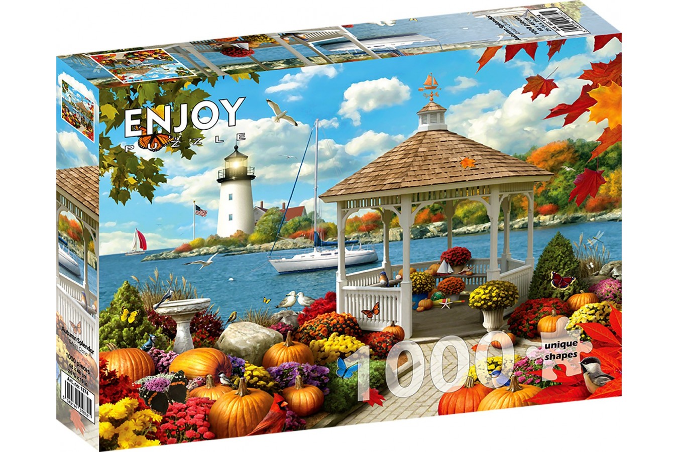 Puzzle 1000 piese ENJOY - Autumn Splendor (Enjoy-1874)