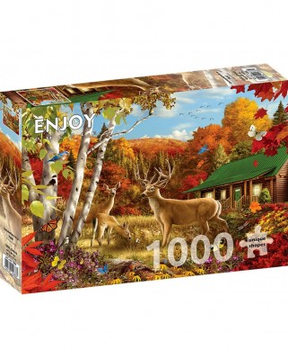 Puzzle 1000 piese ENJOY - Somewhere in a Field (Enjoy-1886)
