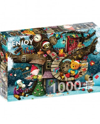 Puzzle 1000 piese ENJOY - Fairy Tale Christmas (Enjoy-1955)