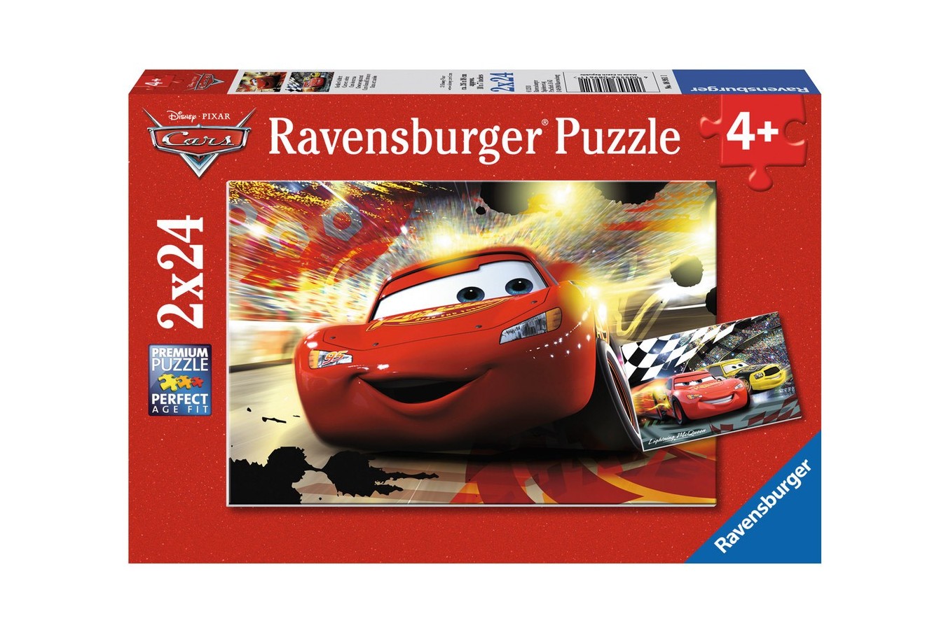 Puzzle Ravensburger - Cars, 2x24 piese (08961)