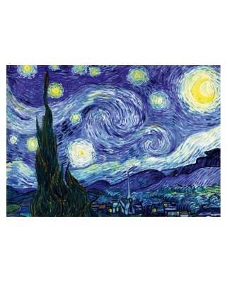 Puzzle 2000 piese Bluebird Puzzle - Vincent Van Gogh: The Starry Night, 1889 (Art-by-Bluebird-F-60200)
