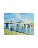 Puzzle 1000 piese Bluebird Puzzle - Claude Monet: Railway Bridge at Argenteuil, 1873 (Art-by-Bluebird-F-60235)