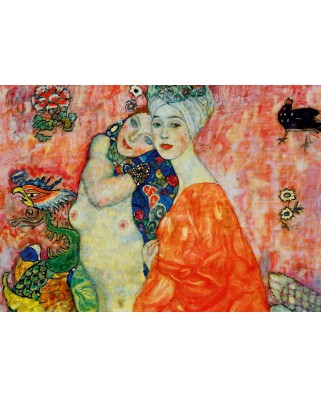 Puzzle 1000 piese Bluebird Puzzle - Gustav Klimt: The Women Friends, 1917 (Art-by-Bluebird-F-60255)
