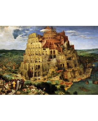 Puzzle 2000 piese Art Puzzle - Pieter Bruegel: Babel Tower (Art-Puzzle-5490)