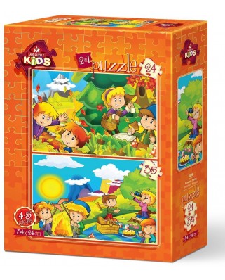 Puzzle 24/35 piese Art Puzzle - Fall - Spring (Art-Puzzle-5569)
