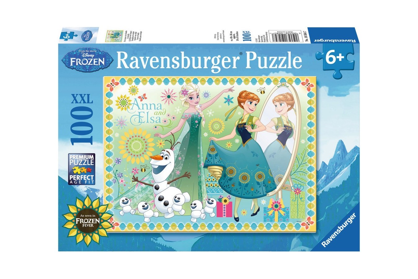 Puzzle Ravensburger - Frozen, 100 piese (10584)