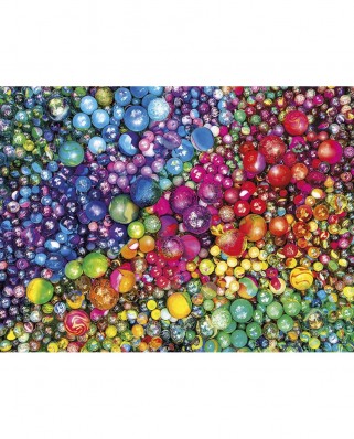 Puzzle 1000 piese Clementoni - Colorboom Collection - Marbles (Clementoni-39650)