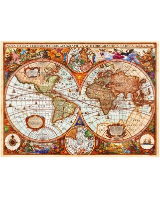 Puzzle 3000 piese Grafika - World's map (Grafika-02988-P)
