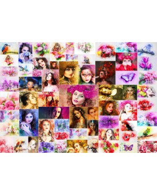 Puzzle 1500 piese Grafika - Collage - Women (Grafika-F-30057)