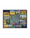 Puzzle 2000 piese Grafika - Vincent Van Gogh: Collage - Vincent Van Gogh (Grafika-F-30069)