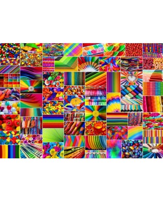 Puzzle 2000 piese Grafika - Collage - Colors (Grafika-F-30092)