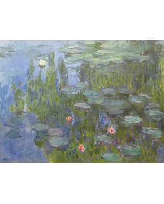 Puzzle 2000 piese Grafika - Claude Monet: Nympheas, 1915 (Grafika-F-30106)