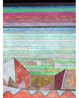 Puzzle 2000 piese Grafika - Paul Klee: View into the Fertile Country, 1932 (Grafika-F-30120)