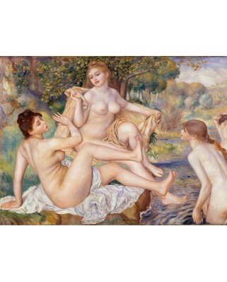 Puzzle 2000 piese Grafika - Auguste Renoir: Auguste Renoir : Les Grandes Baigneuses, 1887 (Grafika-F-30127)