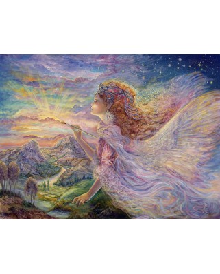 Puzzle 2000 piese Grafika - Josephine Wall: Aurora Painting the Dawn (Grafika-F-30231)