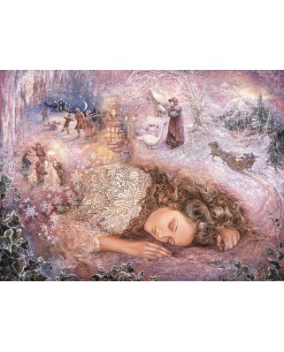 Puzzle 2000 piese Grafika - Josephine Wall: Winter Dreaming (Grafika-F-30246)