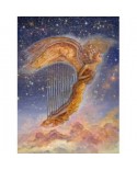 Puzzle 2000 piese Grafika - Josephine Wall: Harp Angel (Grafika-F-30248)