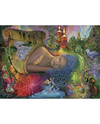 Puzzle 2000 piese Grafika - Josephine Wall: Dreaming in Color (Grafika-F-30619)