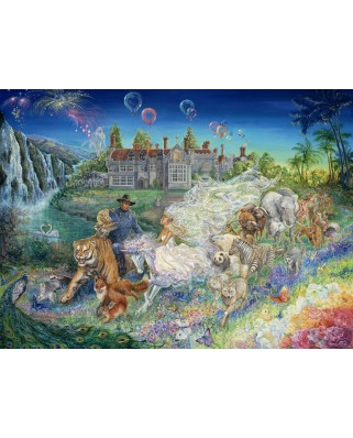 Puzzle 2000 piese Grafika - Josephine Wall: Fantasy Wedding (Grafika-F-30643)