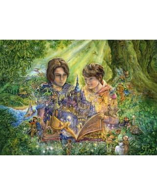 Puzzle 2000 piese Grafika - Josephine Wall: Magical Storybook (Grafika-F-30652)