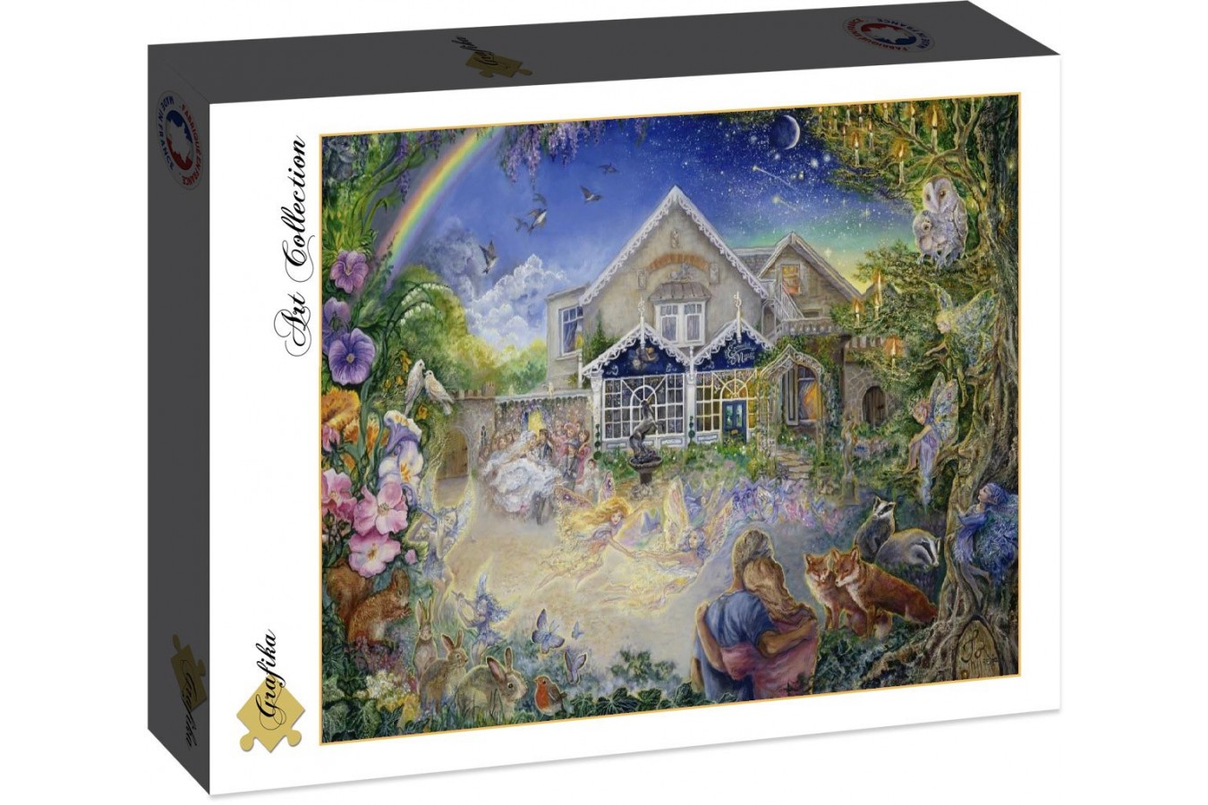 Puzzle 2000 piese Grafika - Josephine Wall: Enchanted Manor (Grafika-F-30657)