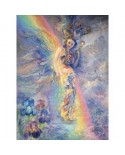 Puzzle 2000 piese Grafika - Josephine Wall: Iris, Keeper of the Rainbow (Grafika-F-30673)