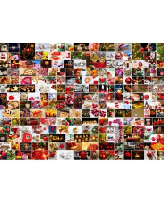 Puzzle 500 piese Grafika - Collage - Christmas (Grafika-F-32252)