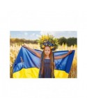 Puzzle 1000 piese Grafika - One World For Peace - Ukraine (Grafika-F-32325)