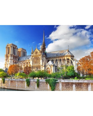 Puzzle 2000 piese Bluebird - Cathedrale Notre-Dame de Paris (Bluebird-Puzzle-F-90001)