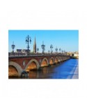 Puzzle 1000 piese Bluebird - Pont de Pierre, Bordeaux (Bluebird-Puzzle-F-90041)