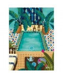 Puzzle 1000 piese Pieces & Peace - Nolwenn Studio: Blue Riad (Pieces-and-Peace-0008)