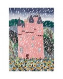 Puzzle 1000 piese Pieces & Peace - Boccaccini Meadows Sara: Pink Castle (Pieces-and-Peace-0024)