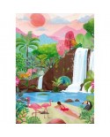 Puzzle 1500 piese Pieces & Peace - Hel.illustration: Tropical Vibes (Pieces-and-Peace-0031)