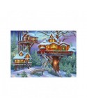 Puzzle 500 piese Alipson Puzzle - Winter Treehouse (Alipson-Puzzle-50003)