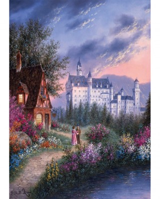Puzzle 500 piese Alipson Puzzle - Bavarian Castle (Alipson-Puzzle-50006)