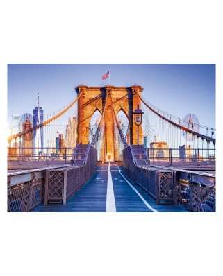 Puzzle 1000 piese Alipson Puzzle - Brooklyn, New York (Alipson-Puzzle-50012)