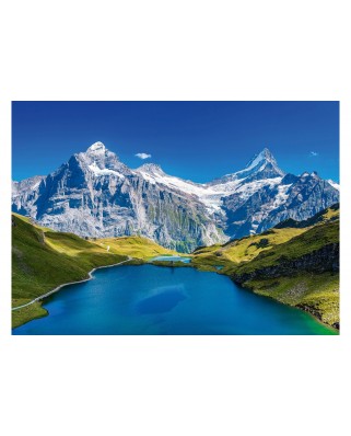 Puzzle 1000 piese Alipson Puzzle - Lac de Bachalp, Alpes (Alipson-Puzzle-50019)