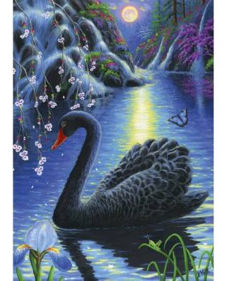 Puzzle 1000 piese Alipson Puzzle - Spring Moonlight (Alipson-Puzzle-50029)